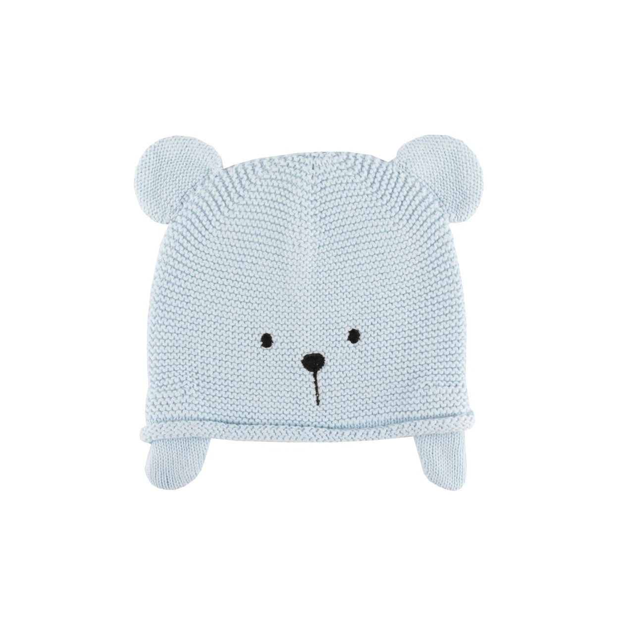 Pale Blue Teddy Hat