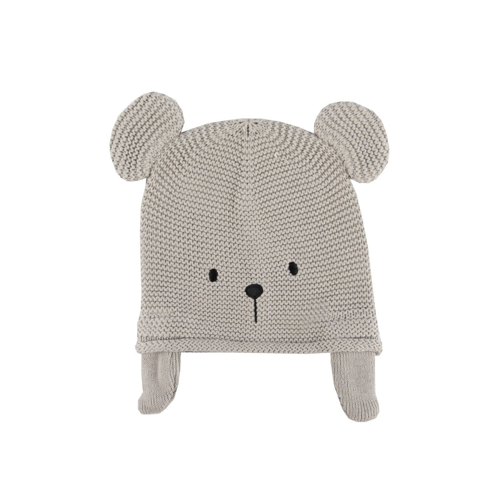Grey Teddy Hat