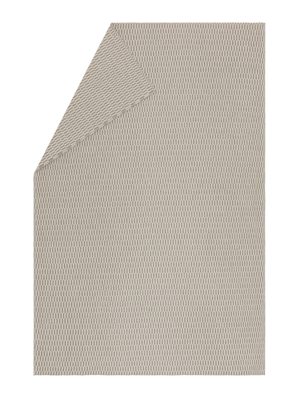 Light Grey Ribbed Carla Throw