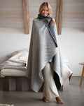 Grey Zen Organic Cotton Blanket
