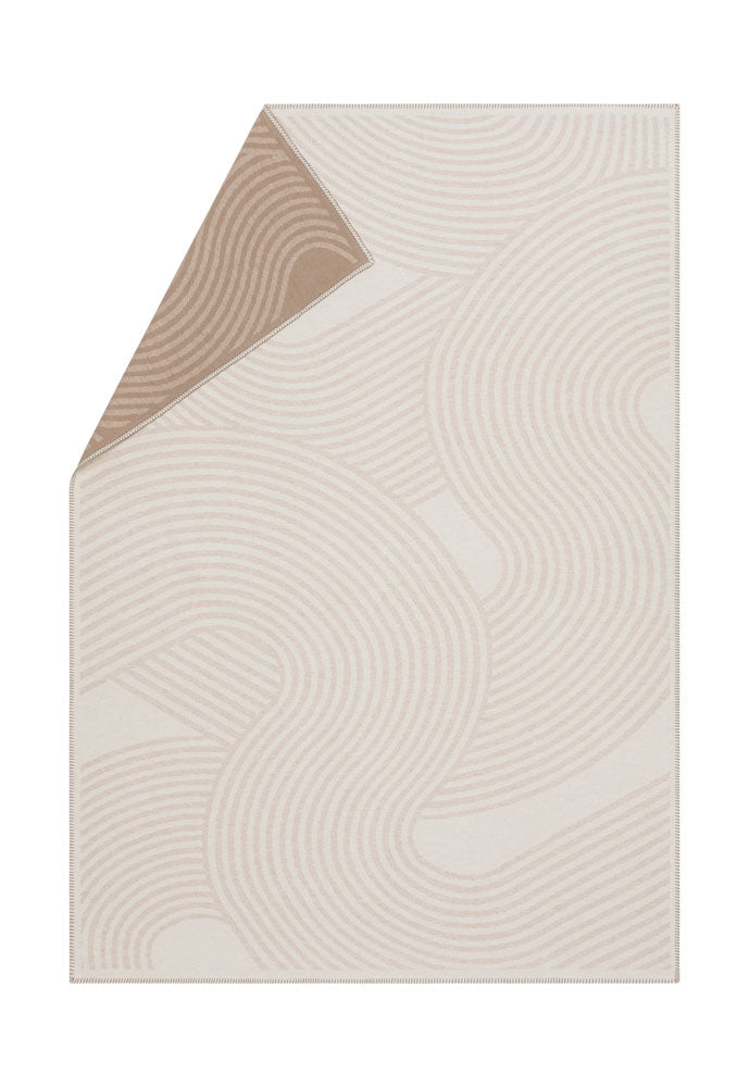 Off White Zen Organic Cotton Blanket
