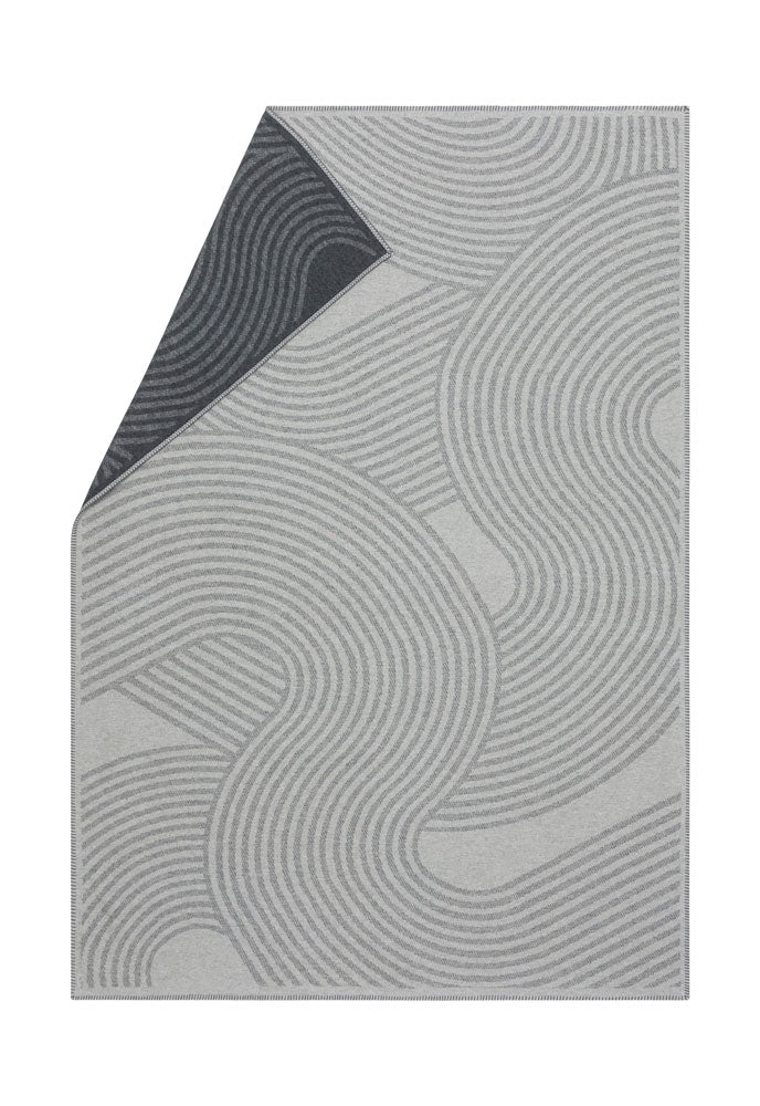 Grey Zen Organic Cotton Blanket