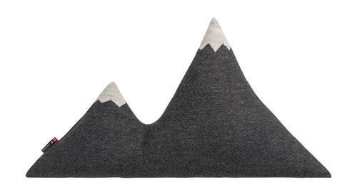 Charcoal Mountain Gondola (Filled) Cushion