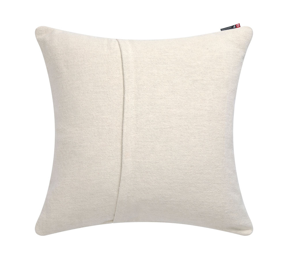 Off White Stag Heads Linear Cushion 50 x 50 cm
