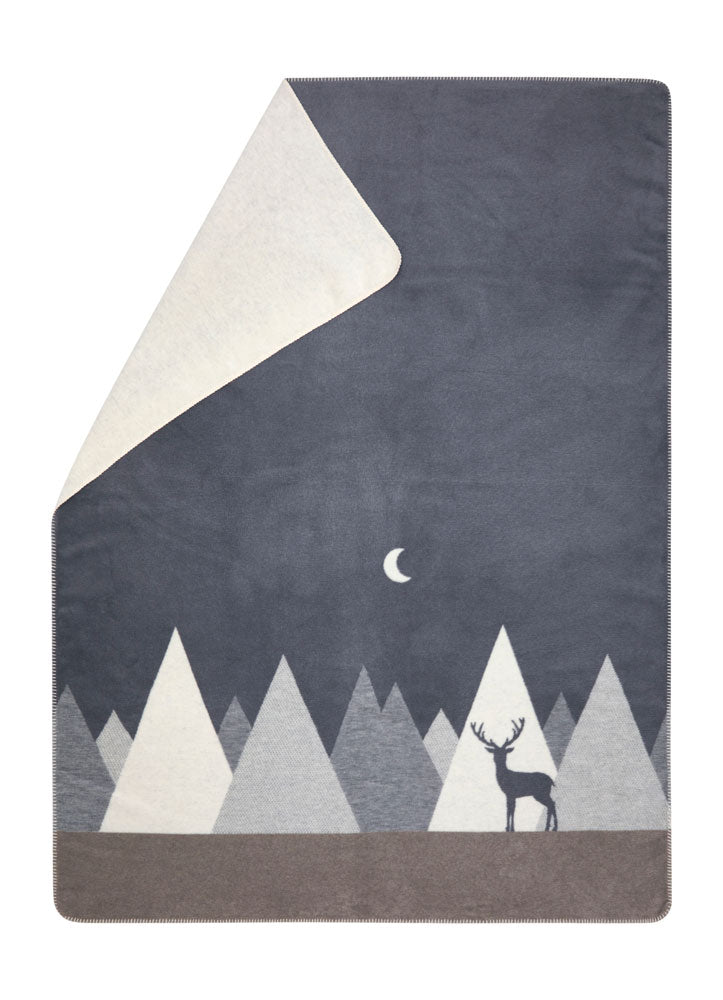 Grey Mountains Modern Savona Throw