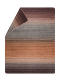Terracotta Gradient Herringbone Savona Throw