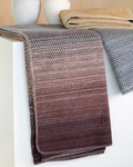 Terracotta Gradient Herringbone Savona Throw