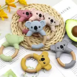 Mustard Koala Teether