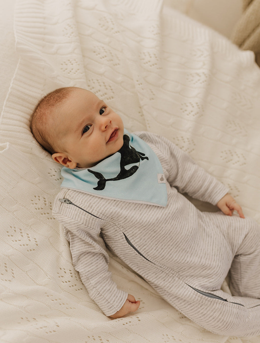 Under the Sea Organic Cotton Bandana Bibs - 2 Pack