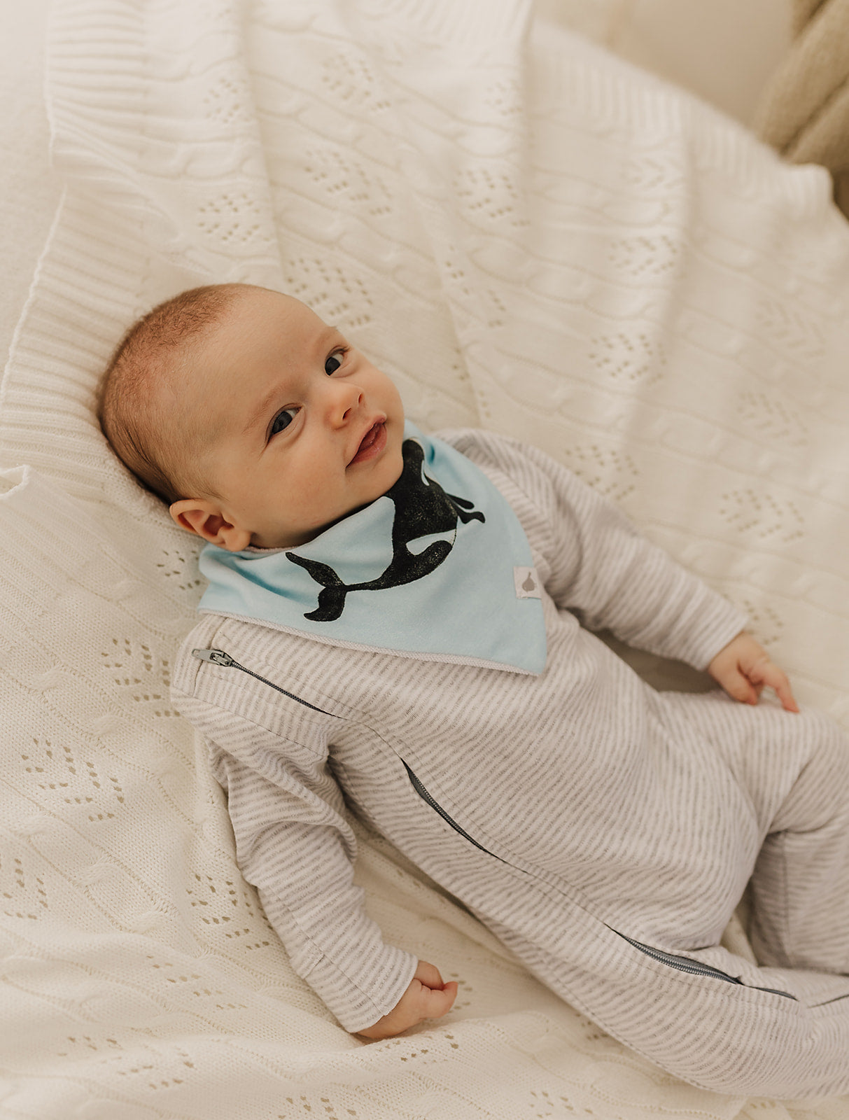 Under the Sea Organic Cotton Bandana Bibs - 2 Pack