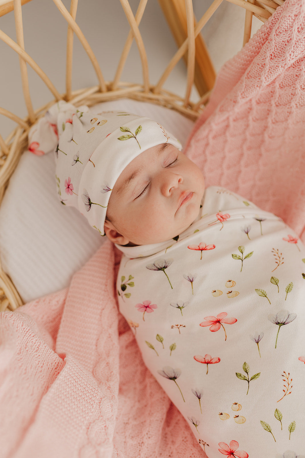 Fleur Organic Cotton Beanie