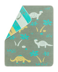 Green Dino Juwel Bassinet Blanket