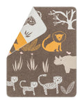 Brown Jungle Juwel Bassinet Blanket