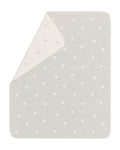 Grey Hearts Allover Juwel Bassinet Blanket