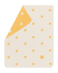 Off White Suns Embroidered Juwel Bassinet Blanket