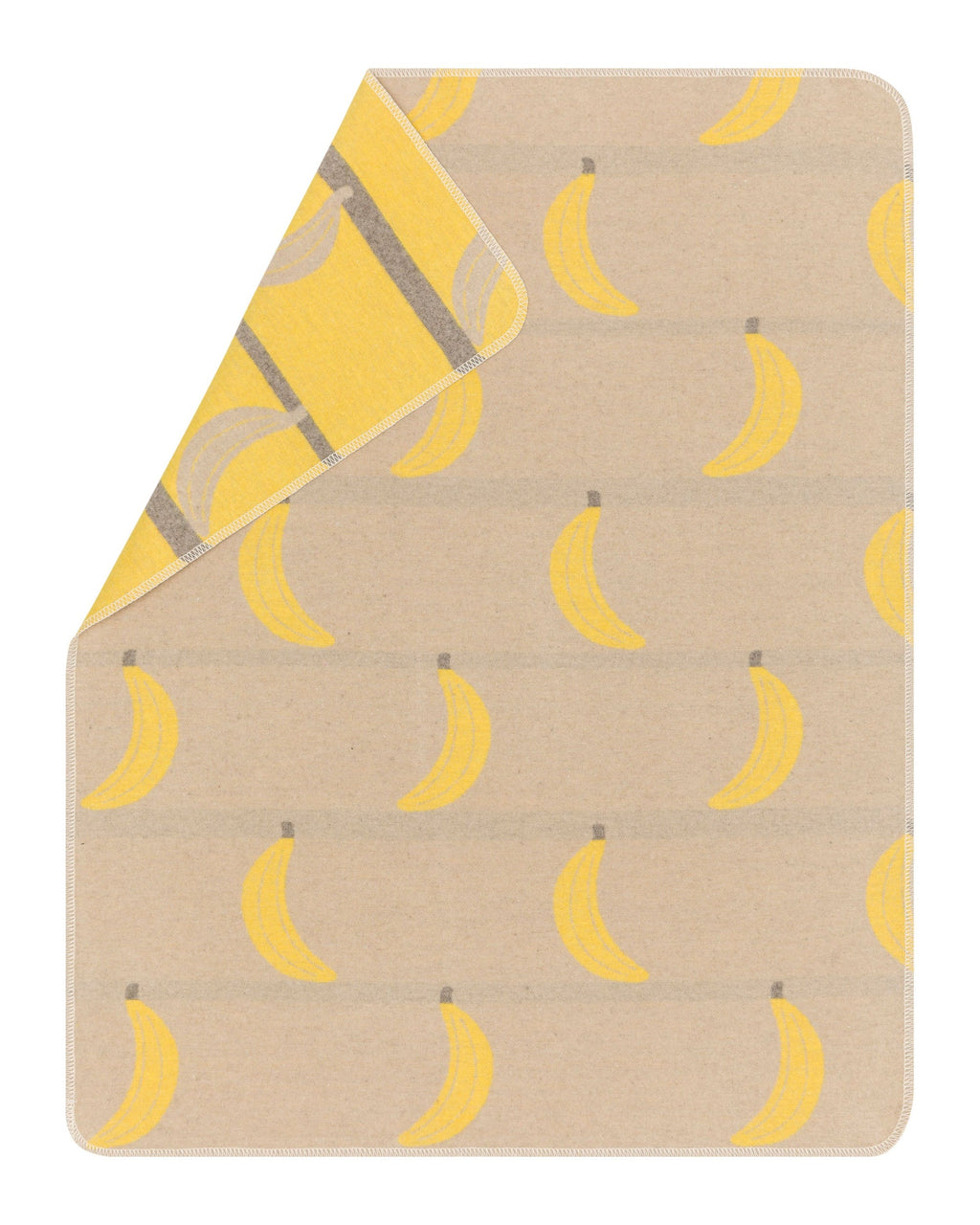 Ecru Gone Bananas Juwel Bassinet Blanket