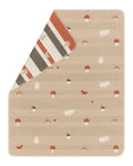 Ecru Forest Friends Juwel Bassinet Blanket