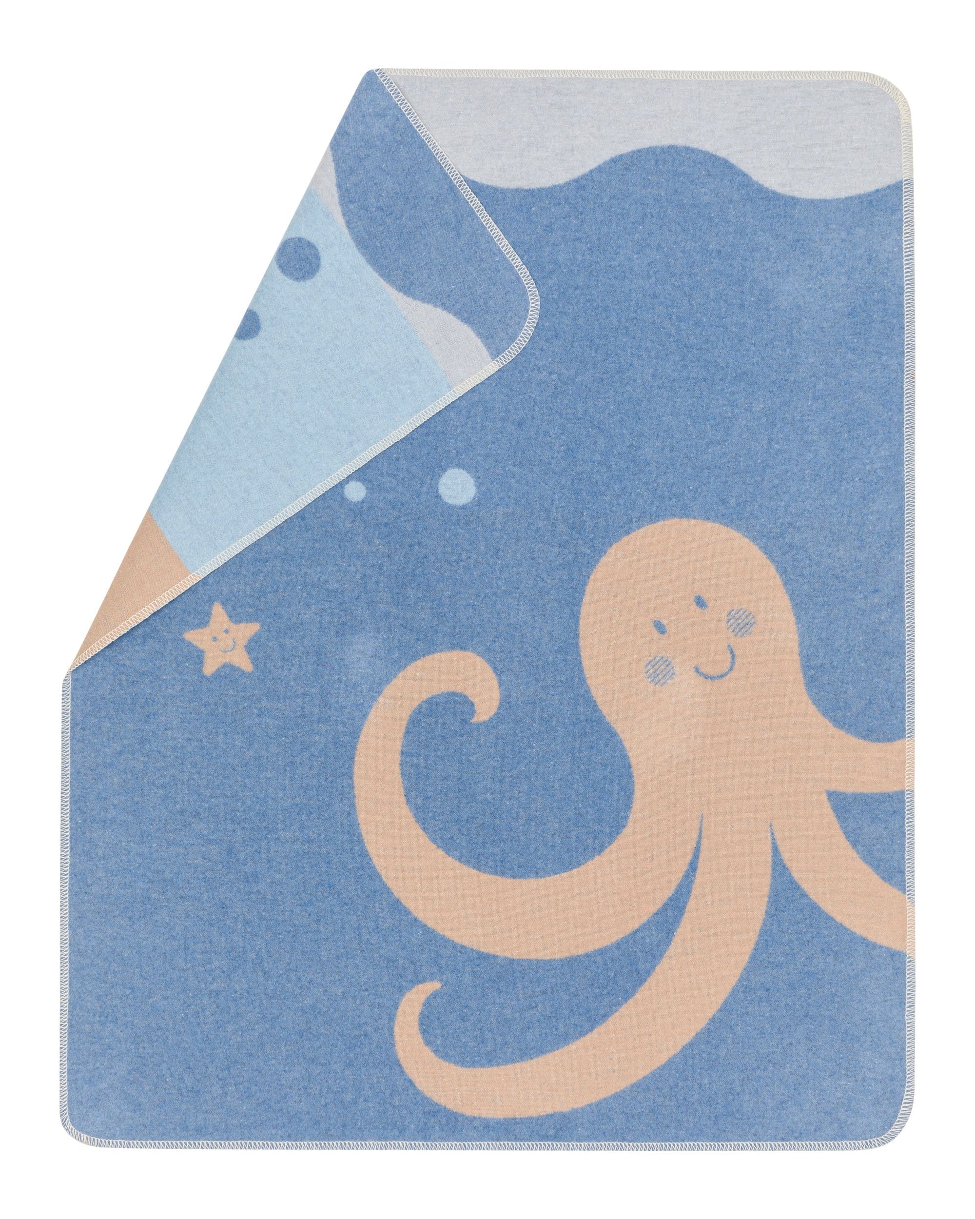 Blue Ocean Friends Juwel Bassinet Blanket