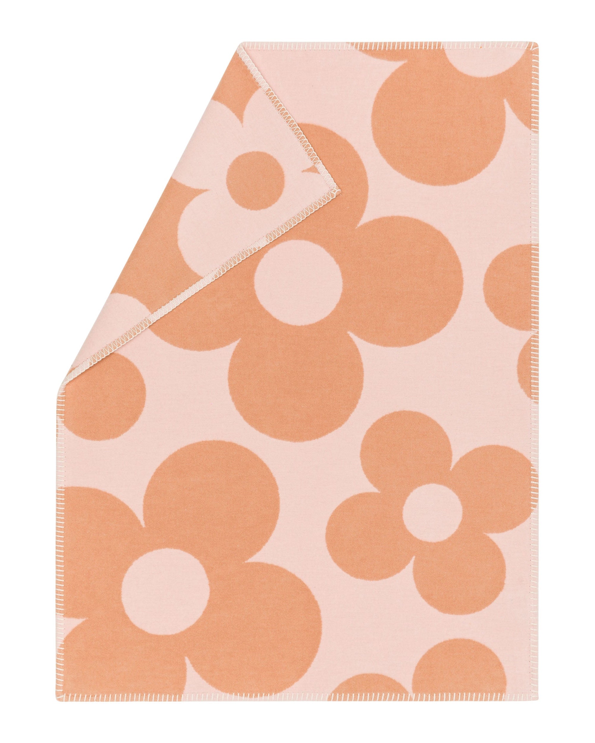 Rose Flowers Organic Cotton Bassinet Blanket