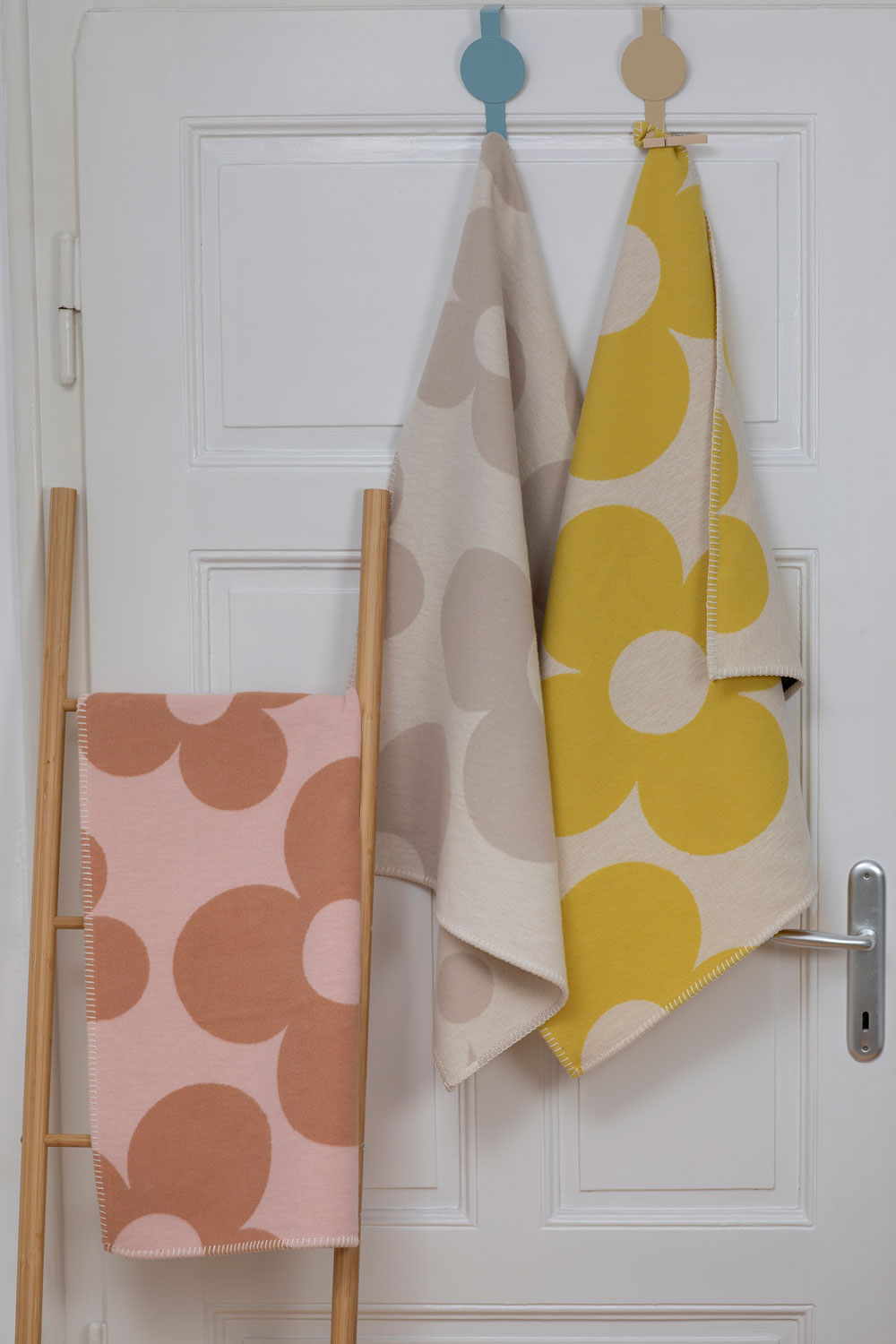 Rose Flowers Organic Cotton Bassinet Blanket