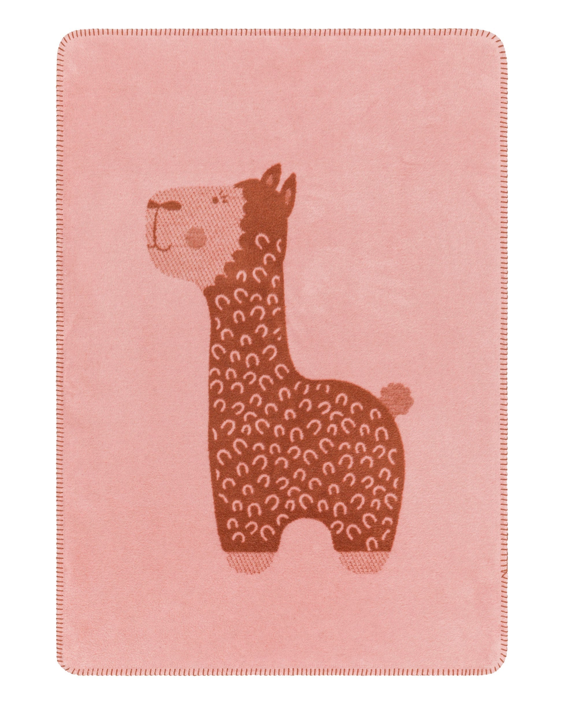 Rose Alpaca Mila Bassinet Blanket