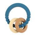 Midnight Blue Teether with Milkshake and Latte rings