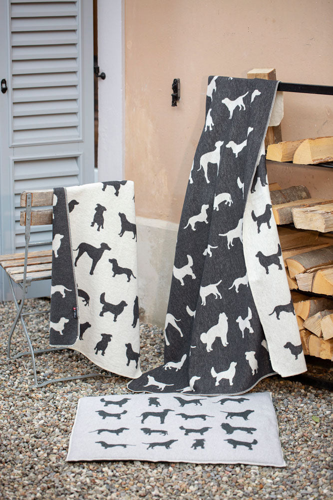 Off White Wau Wau Pet Blanket 70 x 90 cm