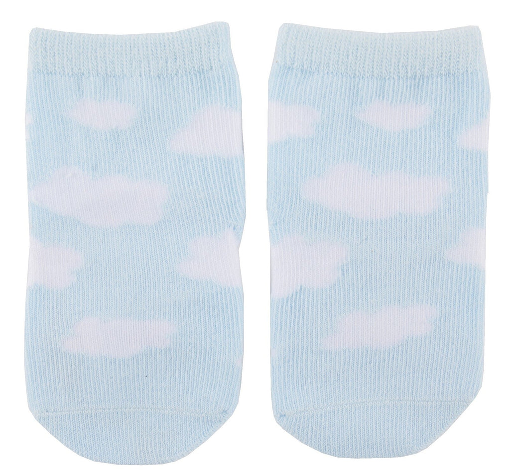Pale Blue Clouds Socks - Pair