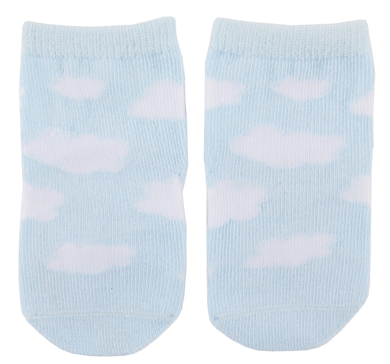 Pale Blue Clouds Socks - Pair
