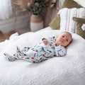 Under the Sea Organic Cotton Zip & Footed Outfit