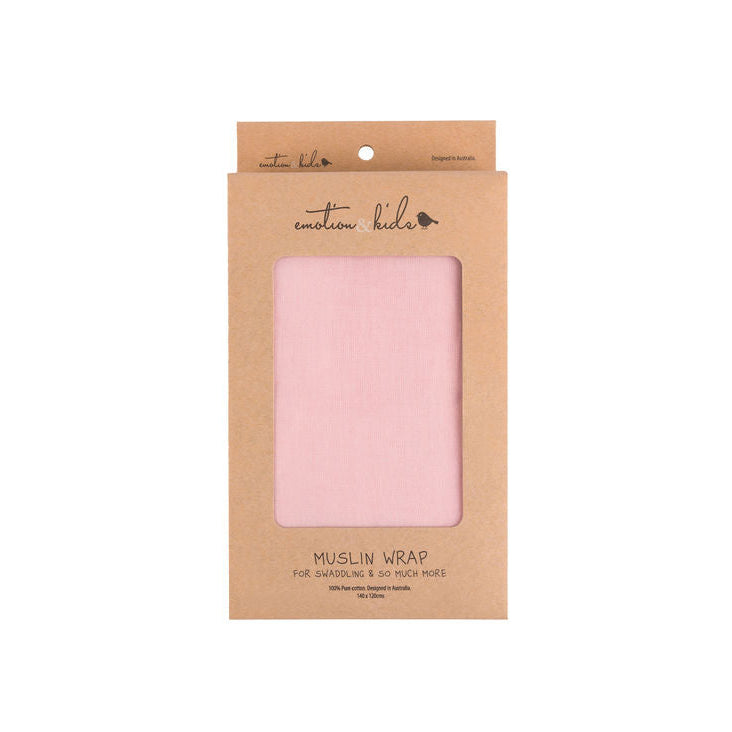 Pink Muslin Wrap