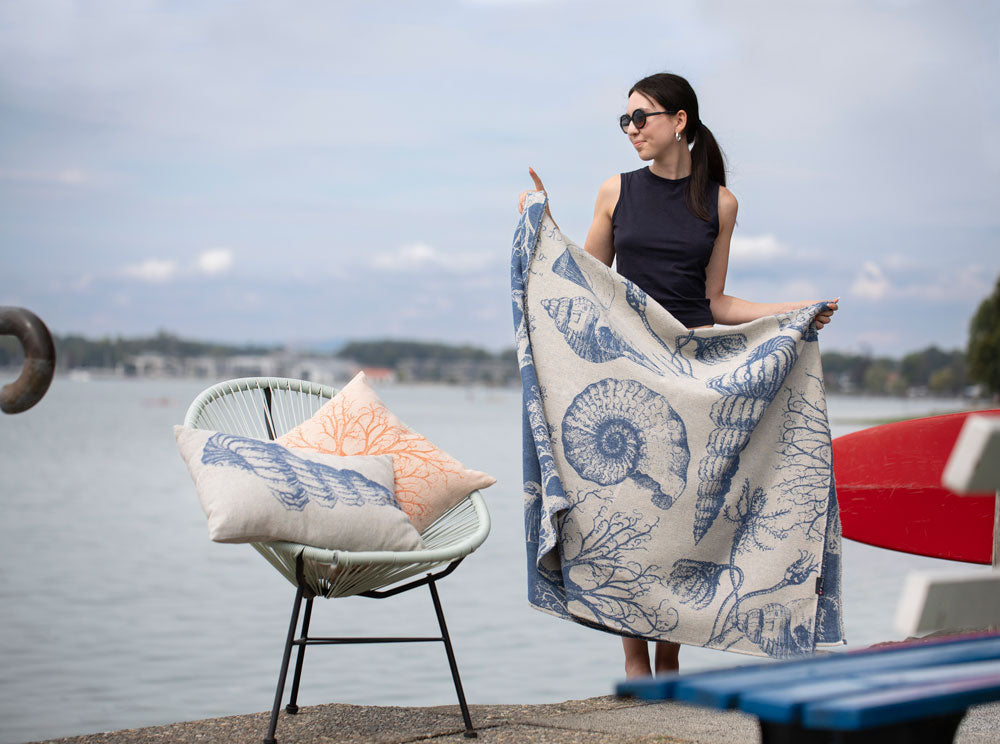 Marine Shell Alba Cushion 40 x 60 cm