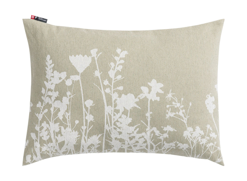 Sage Floral Silhouettes Porto Cushion 40 x 60 cm