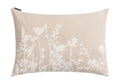Beige Floral Silhouettes Porto Cushion 40 x 60 cm