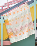Off White Folclorist Silvretta Throw
