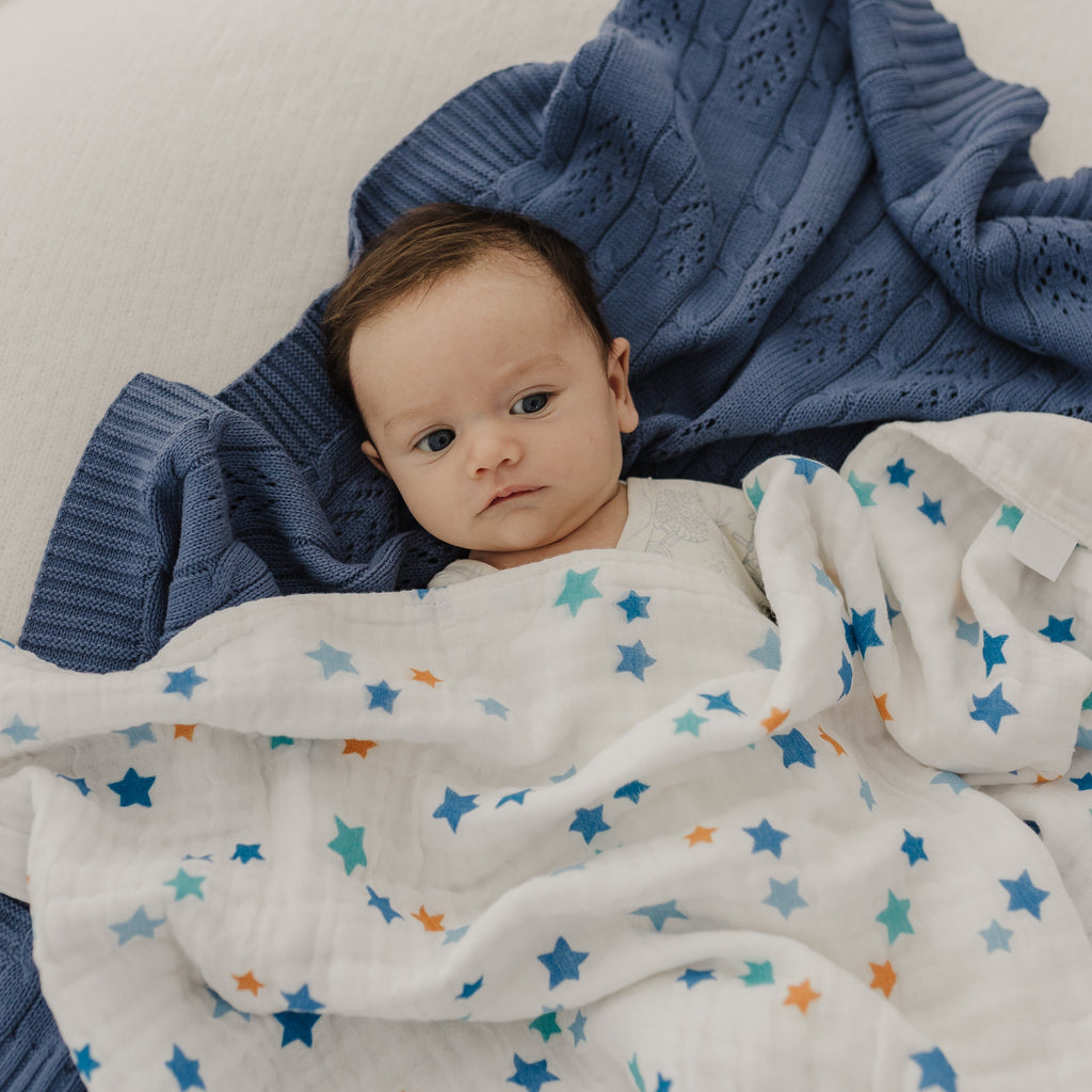 Star Muslin Blanket