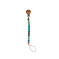 Licorice, Mint & Grey Milan Dummy Chain