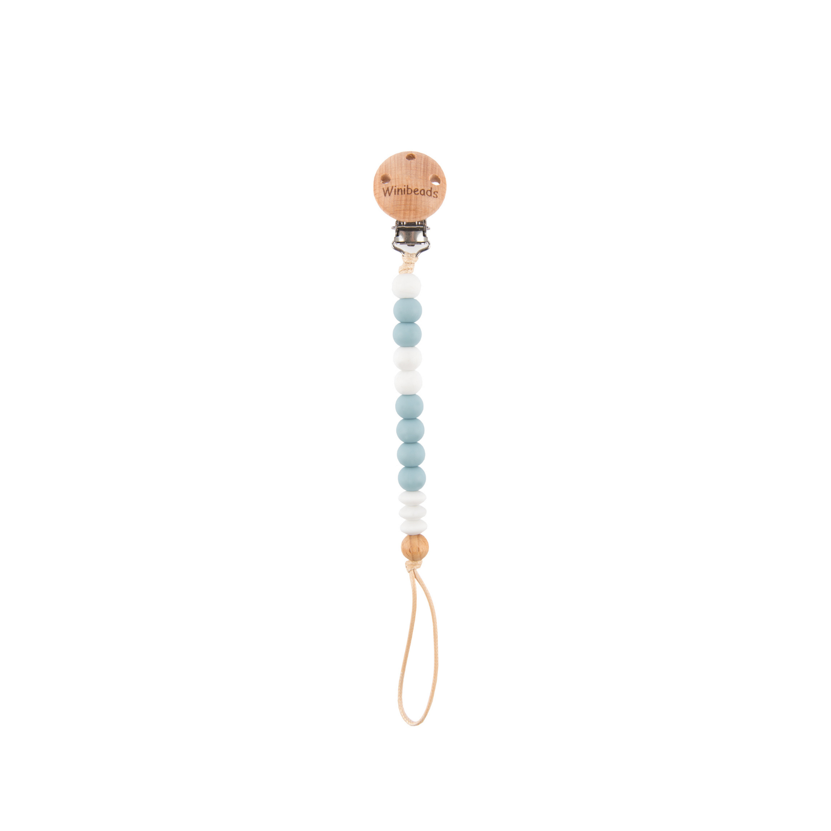 Dusty Blue & Marble Frankie Dummy Chain