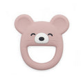 Dusty Pink Mouse Teether