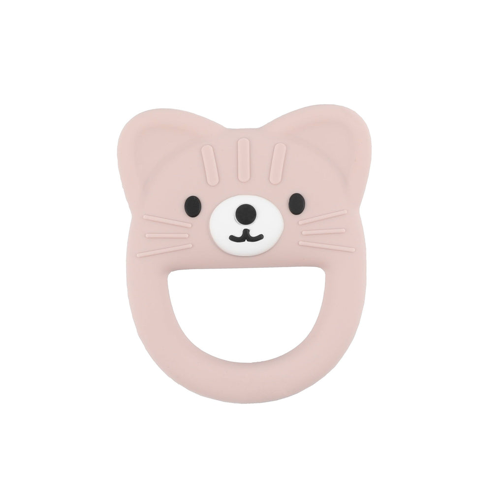 Dusty Pink Kitten Teether