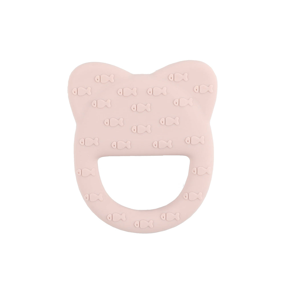 Dusty Pink Kitten Teether