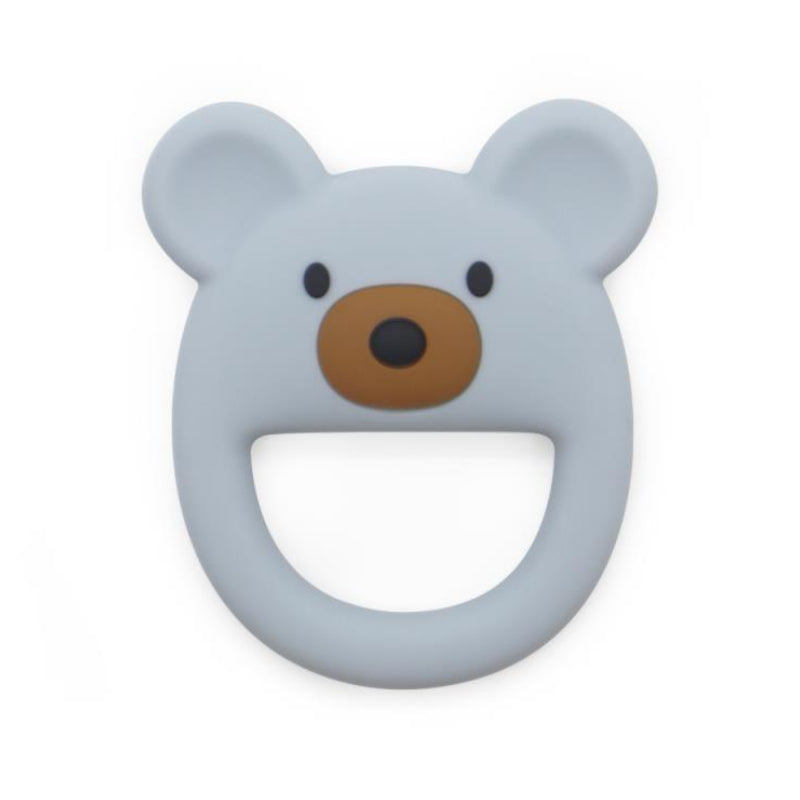 Dusty Blue Bear Teether