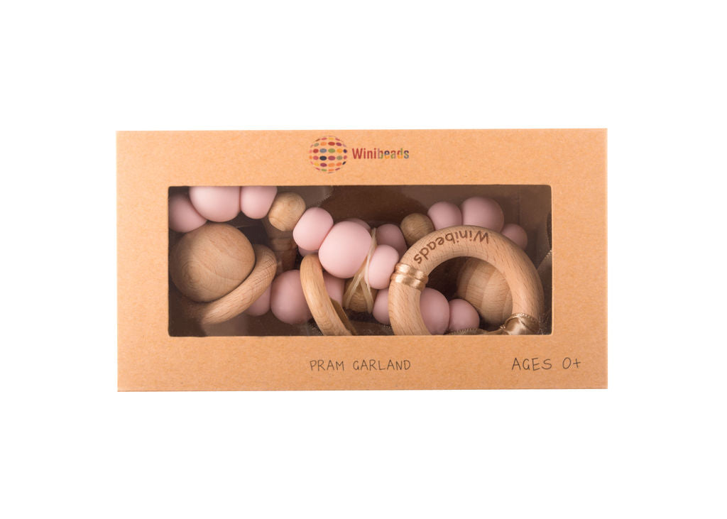 Pink Harlow Pram Garland