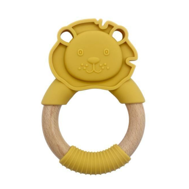Mustard Lion Teether