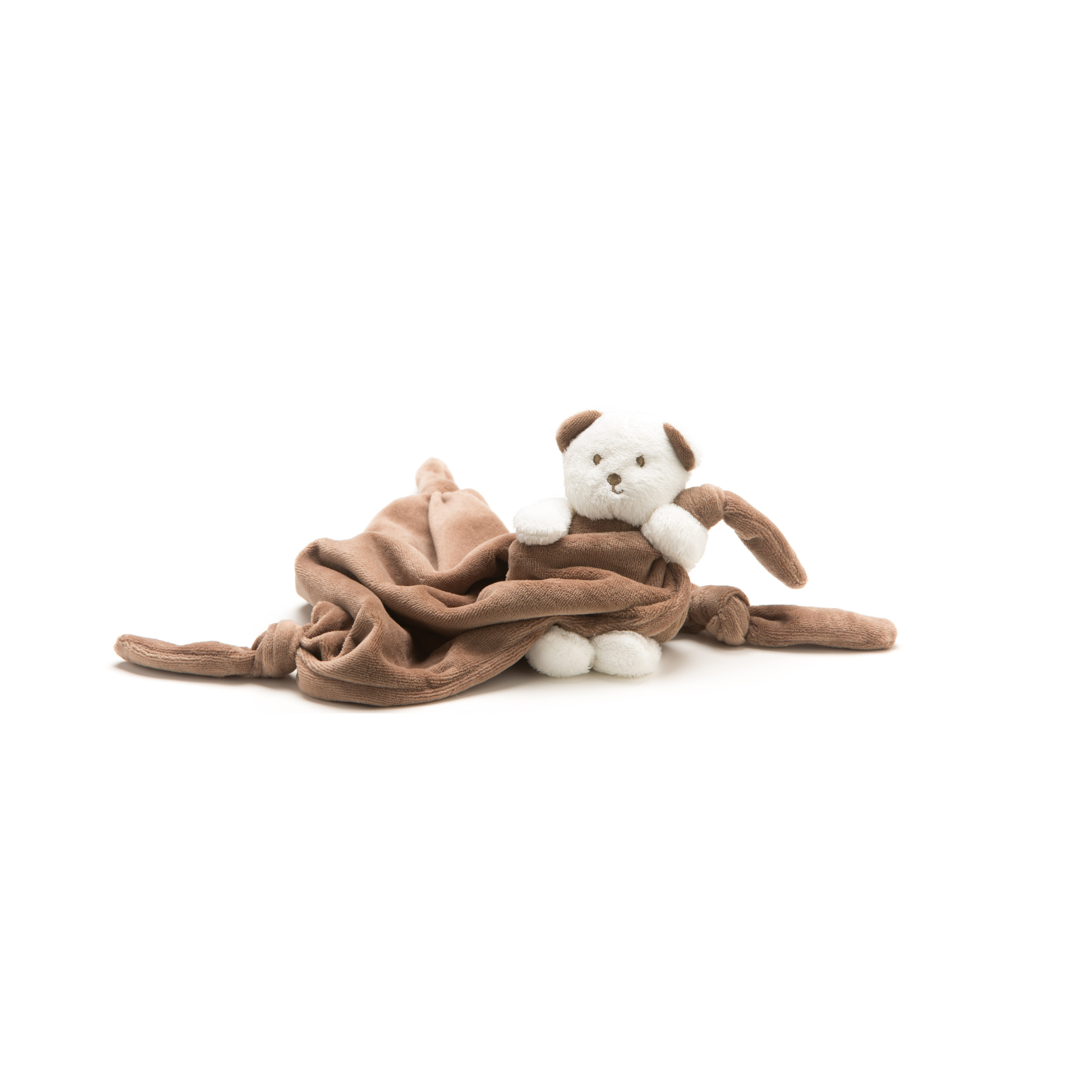 Brown Billy Bear Velour Comforter