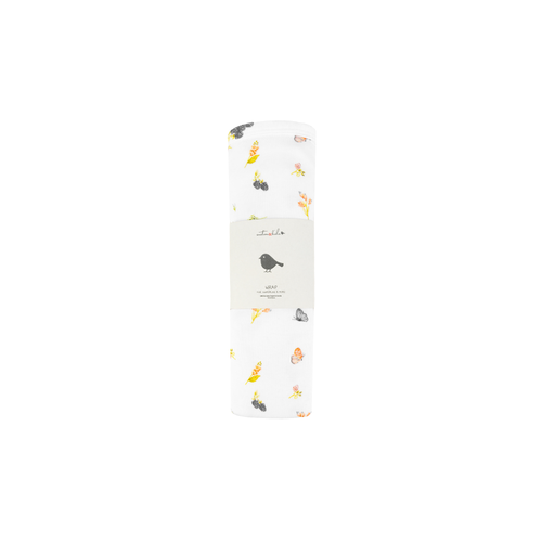 Berries & Butterflies Organic Cotton Wrap