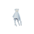 Pale Blue Bear Velour Comforter