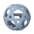 Dusty Blue Weave Sensory Teething Ball