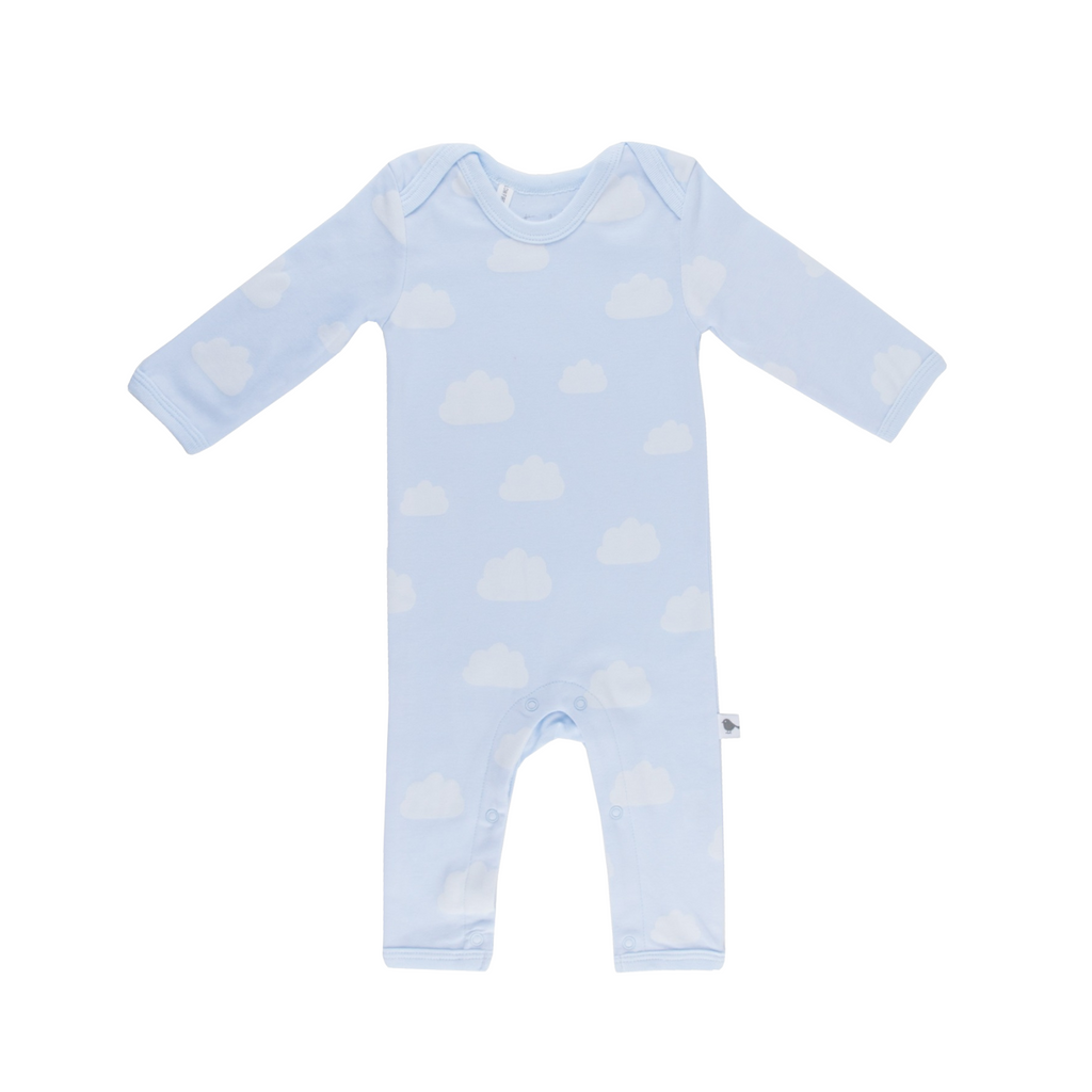 Pale Blue Clouds Romper