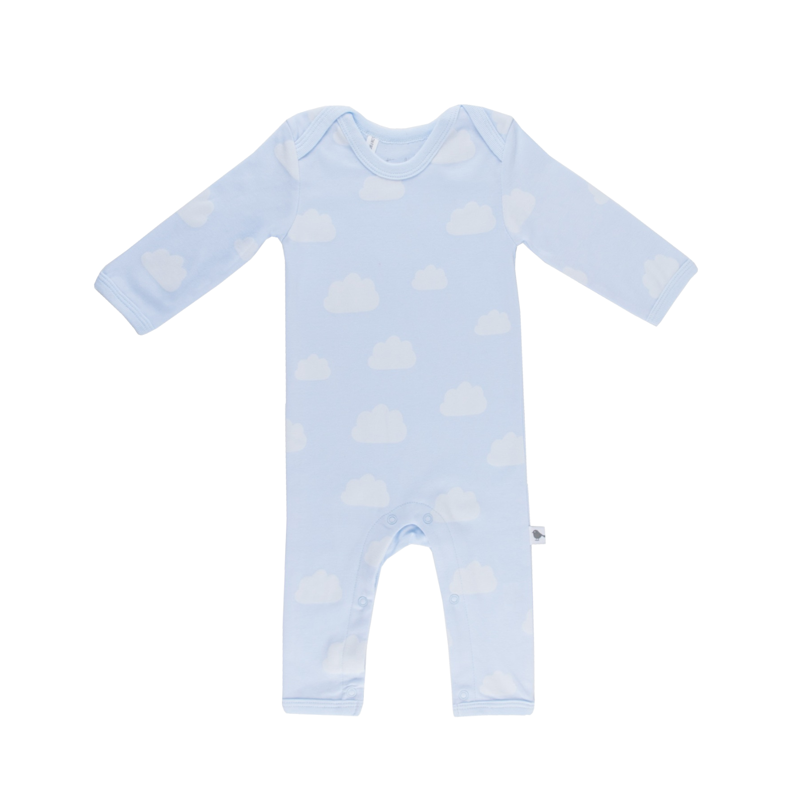 Pale Blue Clouds Romper